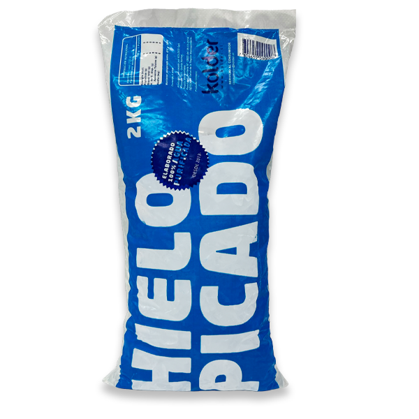 Bolsa de hielo frappé de 2 kilogramos KOLDER